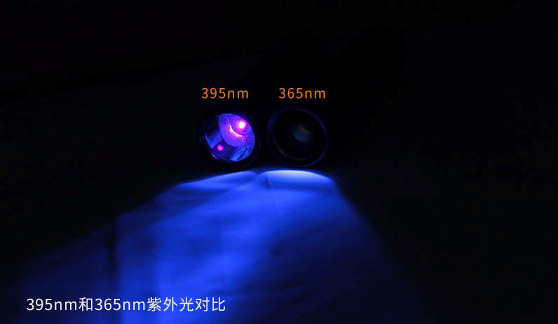 使用紫外線手電筒為何要防止照射聚合物材料？